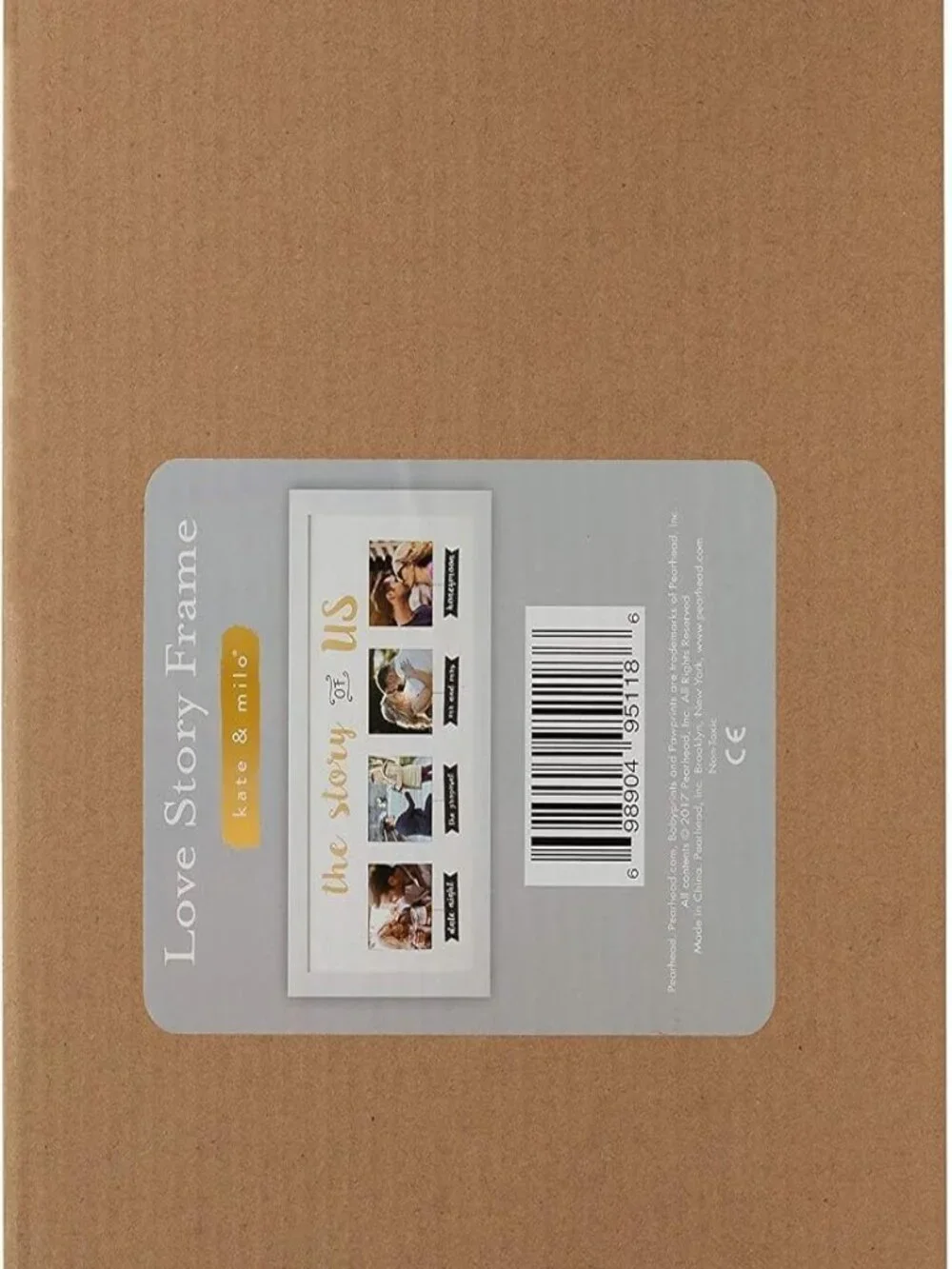 NWT Kate & Milo The Story of Us Wedding Collage Frame 4x4 Photos